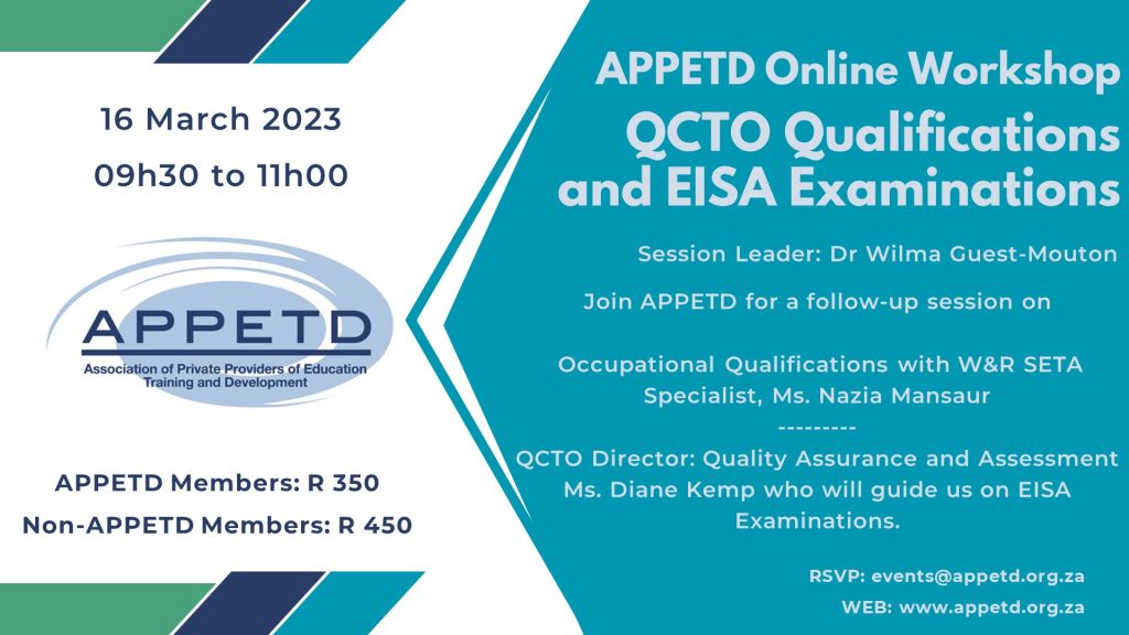 https://appetd.org.za/appetd-online-workshop-qcto-occupational-qualifications-and-eisa-examinations/